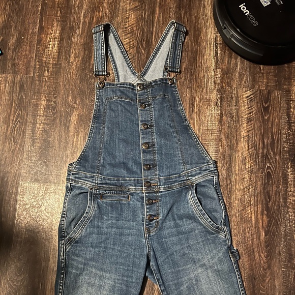 Free People Blue Denim Jumpsuit - Picture 3 of 4